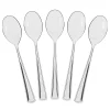 Heavy Duty Clear Plastic Spoons | 50 Count