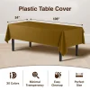 Gold Plastic Table Cover