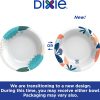 Dixie Small Paper Bowls, 10 Oz, 36 Count (Pack of 8), Microwave-Safe, Soak-Proof, Disposable Bowls Great For Snacks, Dessert, And Light Lunch Meals
