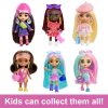 Barbie Extra Mini Minis Doll With Blue Hair, Accessories And Doll Stand, 3.25-Inch Collectible