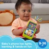 Fisher-Price Laugh & Learn 2-In-1 Slide To Learn Smartphone Musical Toy For Baby & Toddler