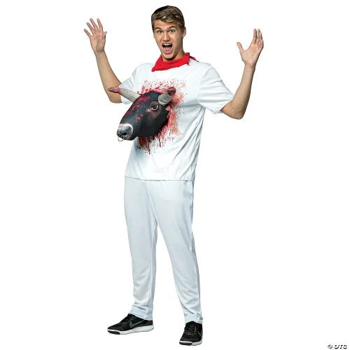 Bull Run Frenzy Costume - Unleash the Charge and Embrace the Thrill! 🐂🏃‍♂️