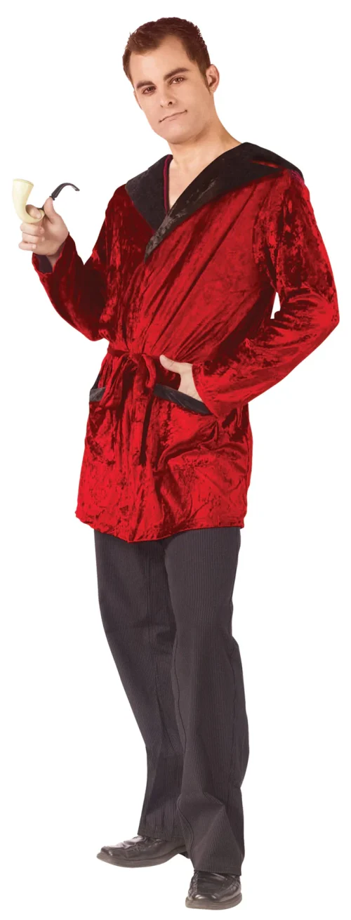 Luxurious Velvet Smoking Robe