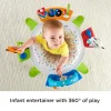 Fisher-Price 3-In-1 Spin & Sort Infant Activity Center And Toddler Play Table, Retro Roar