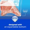 Ziploc Quart Food Storage Freezer Slider Bags, Power Shield Technology for More Durability, 34 Count
