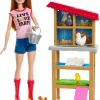 Barbie Chicken Farmer Doll & Playset
