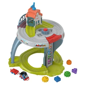Hot Wheels Track Set With 5 Crash Zones, Motorized Booster And 1 Hot Wheels Car