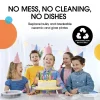 10 In. Clear Plastic Plates | 50 Count