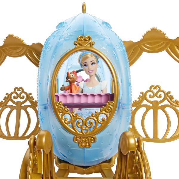 Disney Princess Toys, Cinderella Doll, Horse And Carriage