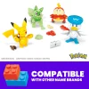 MEGA Pokémon Building Toy Kit With 4 Action Figures And 1 Poké Ball (79 Pieces) For Kids