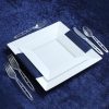Party Bargains Disposable Cutlery set, SAPPHIRE Design, Clear Color, 360 Pieces: 180 Forks, 120 Spoons, 60 Knives