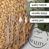 Party Bargains Disposable Cutlery set, SAPPHIRE Design, Clear Color, 360 Pieces: 180 Forks, 120 Spoons, 60 Knives